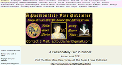 Desktop Screenshot of apfpublisher.com